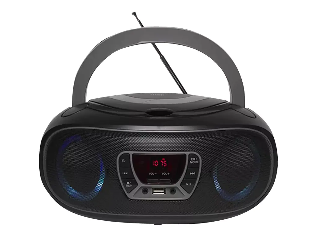 Inter Sales DENVER TCL-212BT - Ghettoblaster - 4 Watt - Grau 111141300012