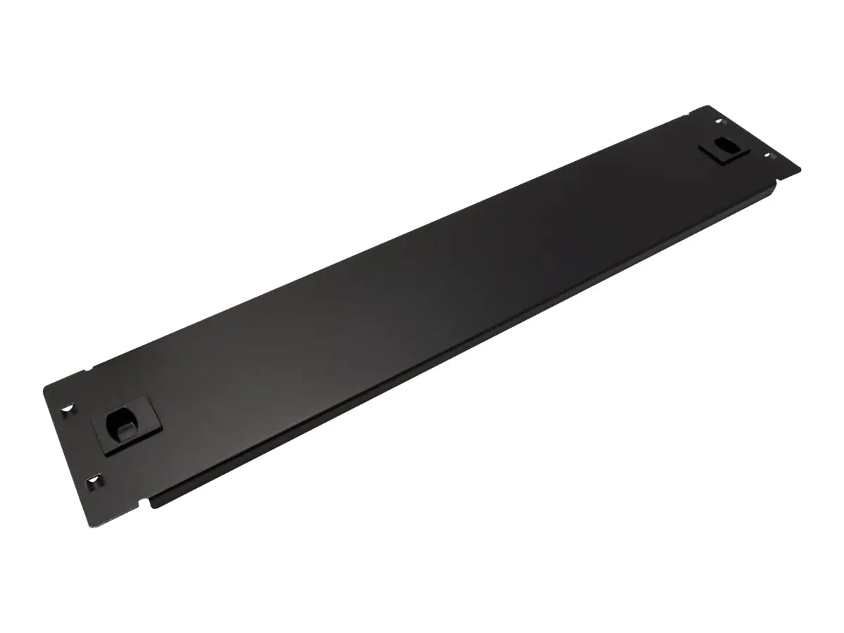 ROLINE Rack-Blindabdeckungsplatte - Schwarz, RAL 9005 - 2U - 48.3 cm (19") 26.30.0001