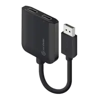 ALOGIC - DisplayPort-Adapter - DisplayPort (M) zu DisplayPort (W) - DisplayPort 1.2 - 7.56 cm - 4K Unterstützung - Schwarz