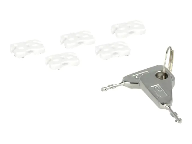 DeLOCK Delock USB Port Blocker for USB A female - USB-Portblocker (Packung mit 5)