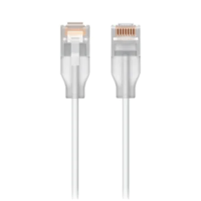 UbiQuiti UniFi - Patch-Kabel - RJ-45 (M) zu RJ-45 (M) - 15 cm - 2.5 mm - CAT 6 - Innen - weiß