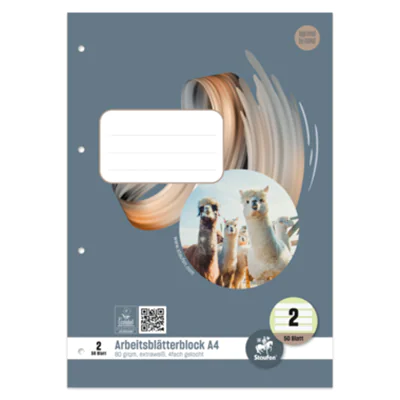 Format-X® Arbeitsblock Style DIN A4 liniert 80g/m² 50 Bl.