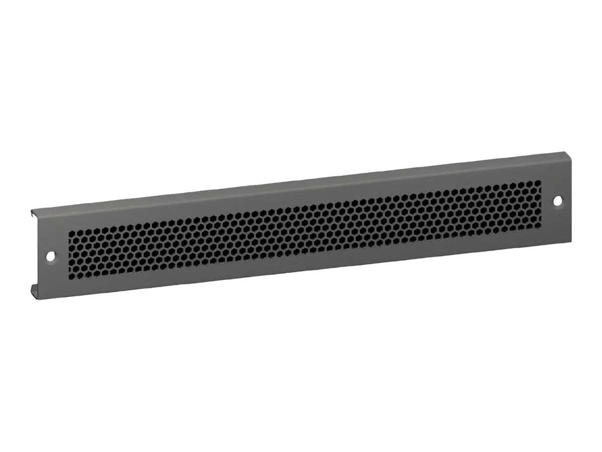 Rittal VX - Rack-Sockelblenden - Blechstahl - RAL 9005 (Packung mit 2) 8660091
