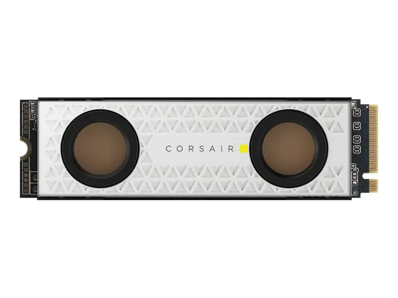 CORSAIR MP600 PRO XT - Hydro X Edition - SSD - verschlüsselt - 2 TB - intern - M.2 2280 - PCIe 4.0 x4 (NVMe) - 256-Bit-AES - integrierter Kühlkörper - weiß