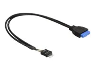 Delock USB-Kabel 83095 30.0 cm Schwarz