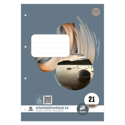 Format-X® Arbeitsblock Style DIN A4 liniert 80g/m² 50 Bl.