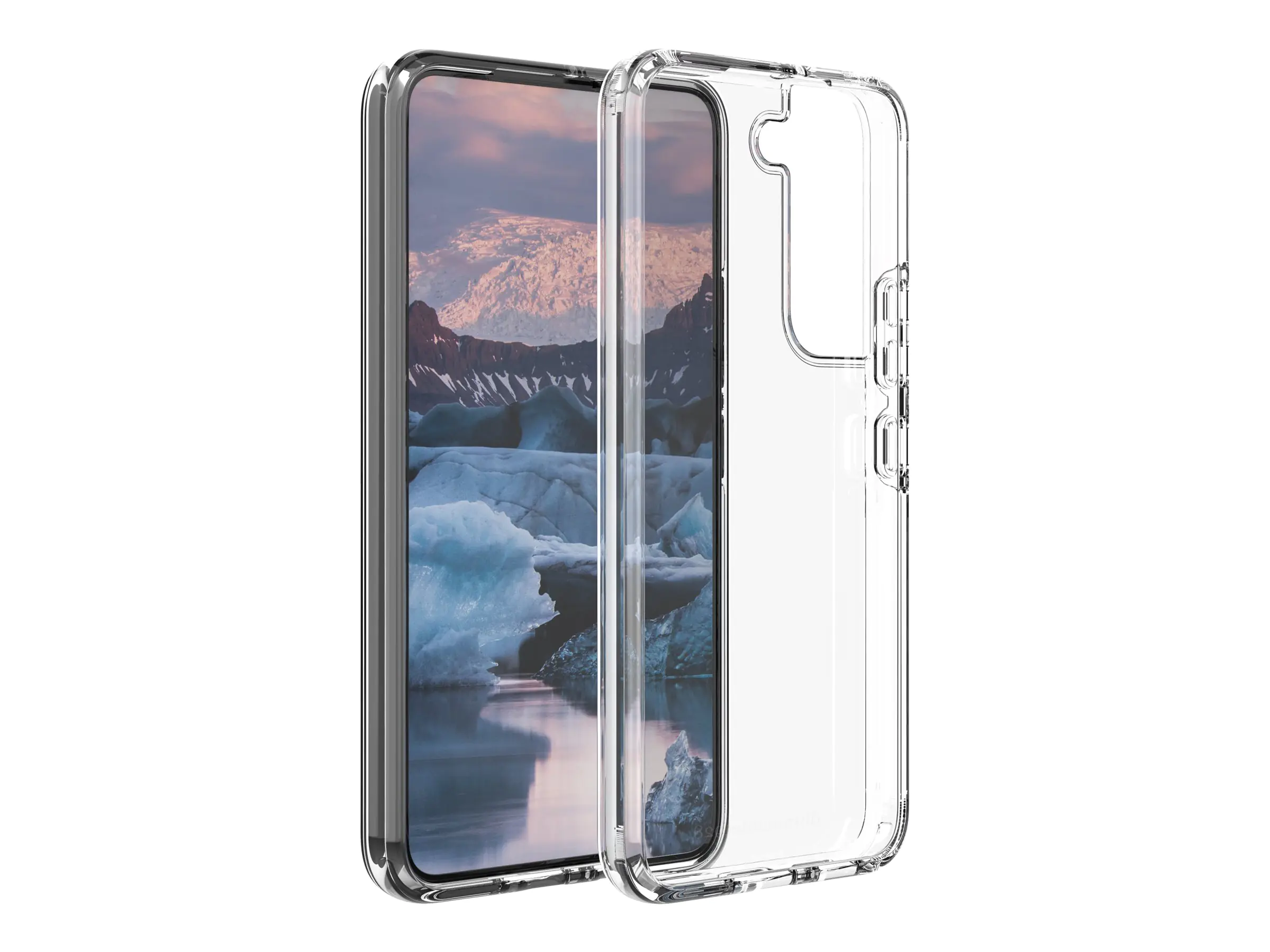 dbramante1928 Iceland Pro - Hintere Abdeckung für Mobiltelefon - kompatibel mit MagSafe - recycelter Kunststoff - klar - für Samsung Galaxy S22
