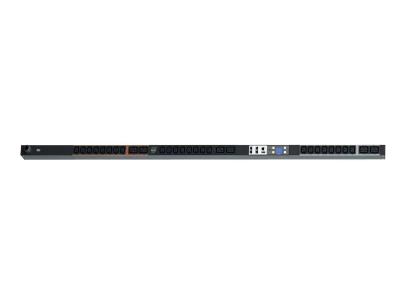 Bachmann BlueNet BN3000 RCM - Stromverteilungseinheit (Rack - einbaufähig) - Wechselstrom 400 V - 3 Phasen - Ethernet 10/100 - Ausgangsbuchsen: 30 - 3 m