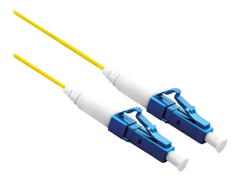 Roline - Patch-Kabel - LC/UPC Einzelmodus (M) zu LC/UPC Einzelmodus (M) - 10 m - Glasfaser - Simplex - 9/125 Mikrometer - OS2 - geschirmt, halogenfrei - Gelb