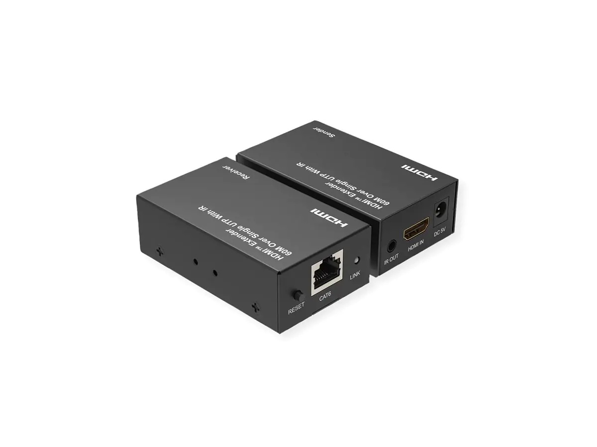 VALUE HDMI-VERLAENGERUNG VIA TP, 60M