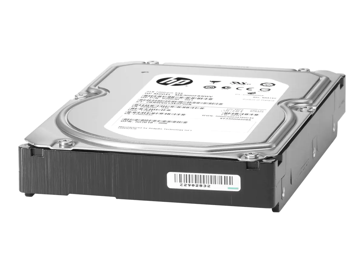 HPE Midline - Festplatte - 4 TB - intern - 3.5" LFF (8.9 cm LFF) - SATA 6Gb/s - 7200 rpm