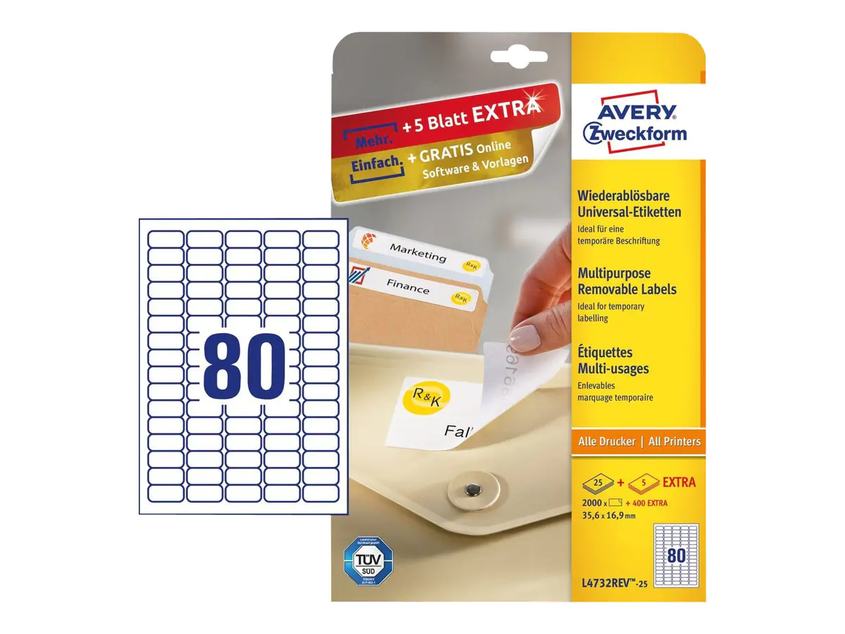 Avery Zweckform A L4732REV-25