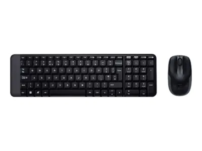 Logitech Wireless Combo MK220 - Tastatur-und-Maus-Set - kabellos - 2.4 GHz - International Englisch