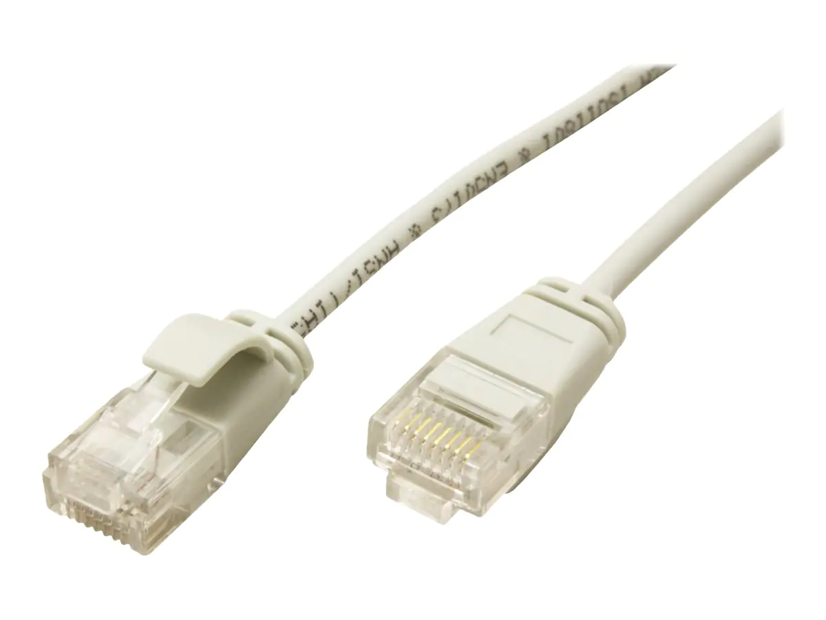Roline - Patch-Kabel - RJ-45 (M) zu RJ-45 (M) - 1.5 m - UTP - CAT 6a - halogenfrei, geformt - Grau