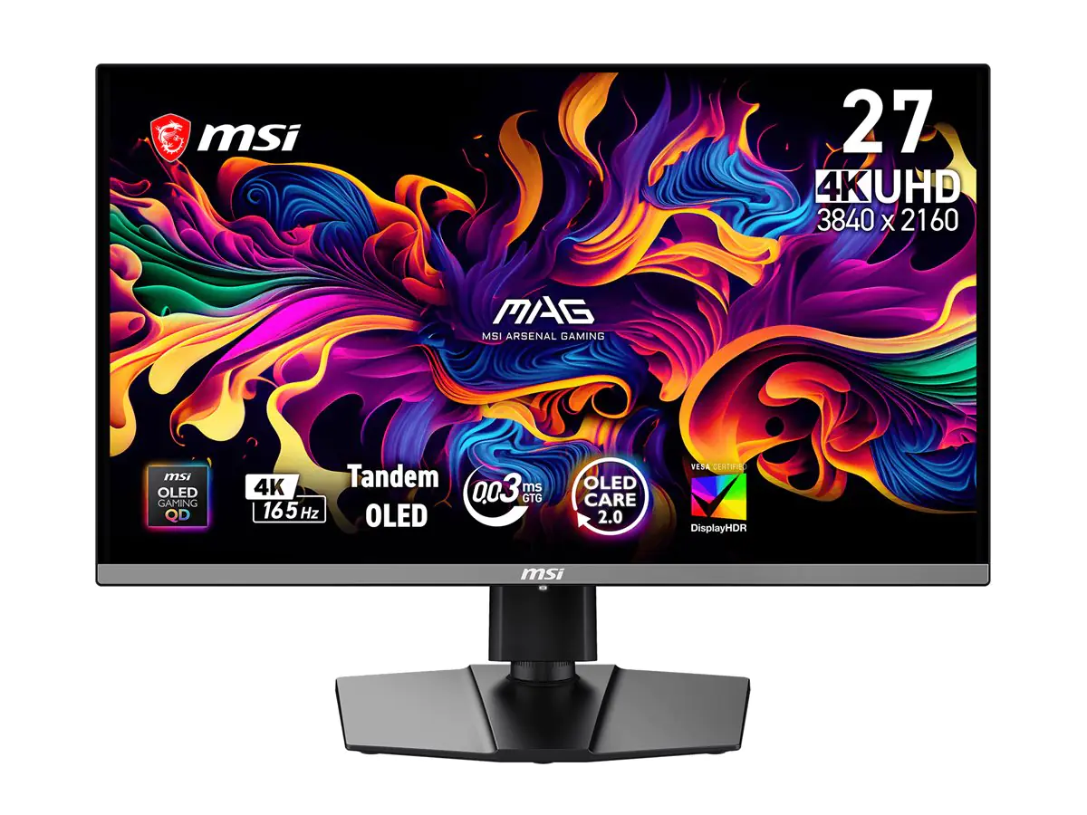 MSI MAG 272UPDE E16 - OLED-Monitor - Gaming - 67 cm (27") MAG272UPDEQD-OLEDE16