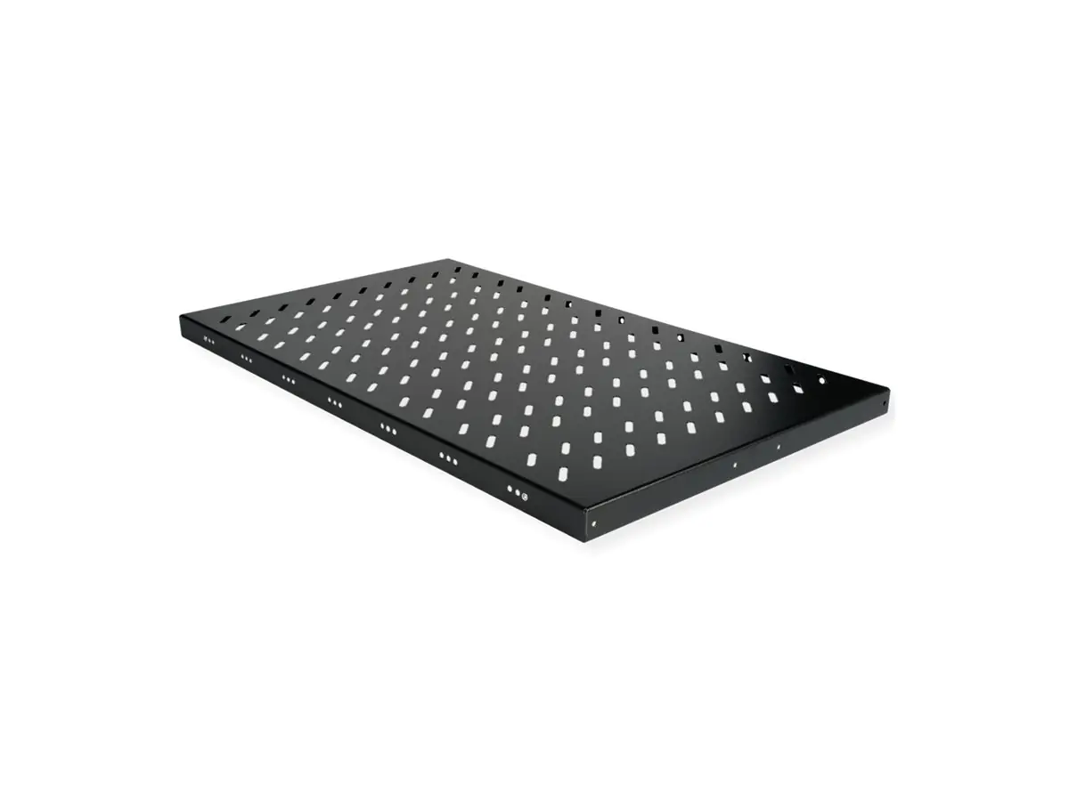 ROLINE Rack - Regal - 770 mm tief, Tragfähigkeit 50 kg - RAL 9005, Jet Black - 1U - 48.3 cm (19") 26.21.0117