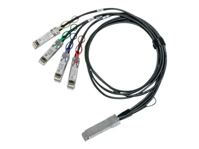 Mellanox LinkX - 100GBase-CU Kabel zur direkten Befestigung - QSFP28 zu QSFP28 - 3 m - SFF-8402/SFF-8665/SFF-8636/IEEE 802.3by - halogenfrei, passiv - für Spectrum SN2100, SN2700; Spectrum-2 SN3420, SN3700C; Spectrum-3 SN4600C