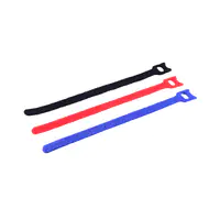 ShiverPeaks 18-10002 strap cable tie Schwarz - Blau - Rot 12Stueck e Kabelbinder
