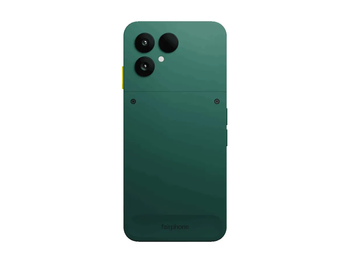 Fairphone (Gen. 6) - 5G Smartphone - Dual-SIM - RAM 8 GB / Interner Speicher 256 GB - microSD slot - OLED-Display - 6.31" - 2484 x 1116 Pixel (120 Hz) - 2 x Rückkamera 50 MP, 13 MP - front camera 32 MP - Forrest Green