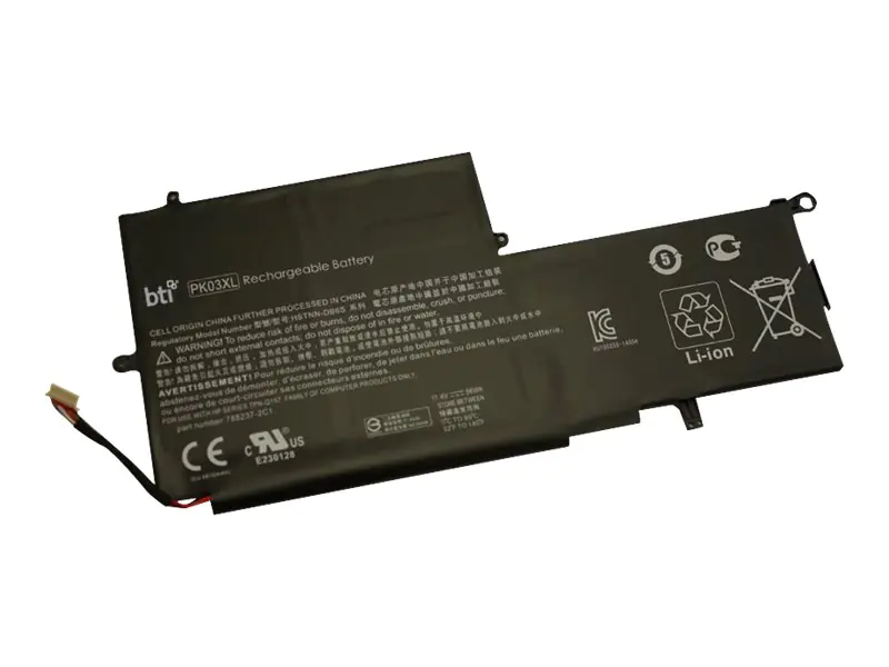 BTI - Laptop-Batterie - Lithium-Ionen - 3 Zellen - 4350 mAh - für HP Spectre Pro x360 G1, x360 G2; Spectre x360 Laptop