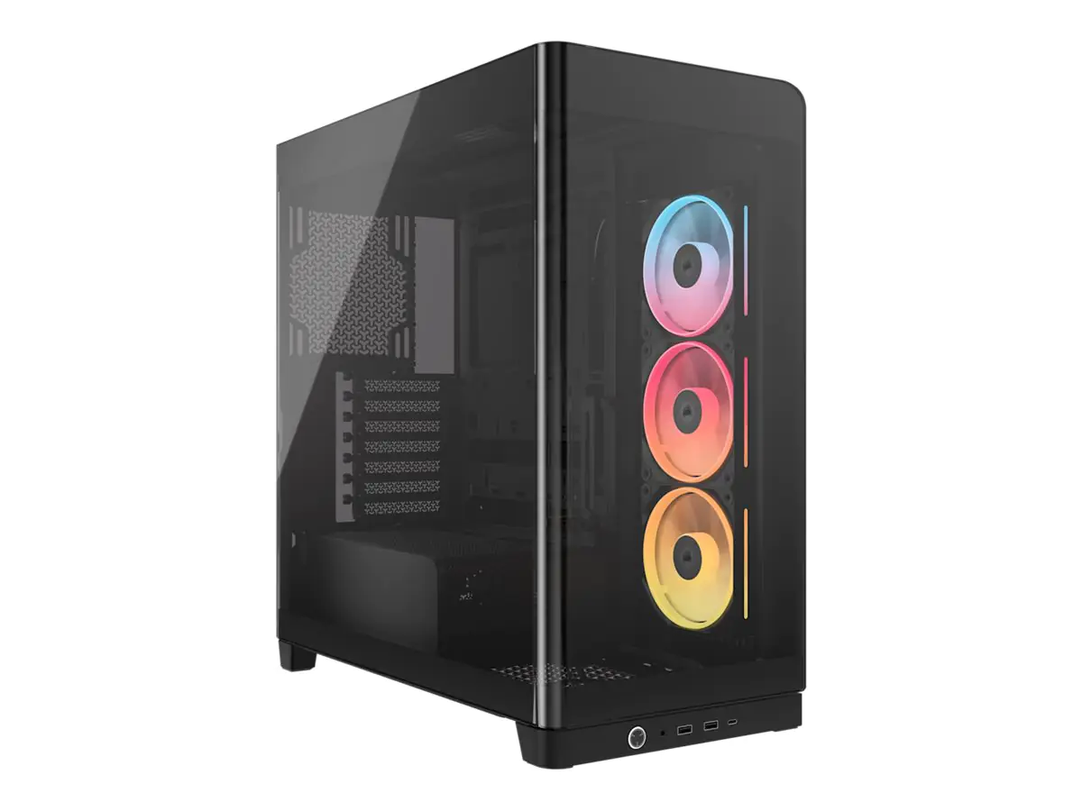 Corsair iCUE LINK FRAME 4500X LX-R RGB - Mid tower - E-ATX - Seitenteil mit Fenster (gehärtetes