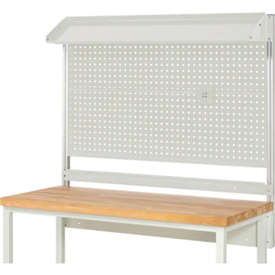 RAU Werkzeugwand 02 1.500 x 1.130 x 350 mm (B x H x T) Stahl, pulverbeschichtet lichtgrau