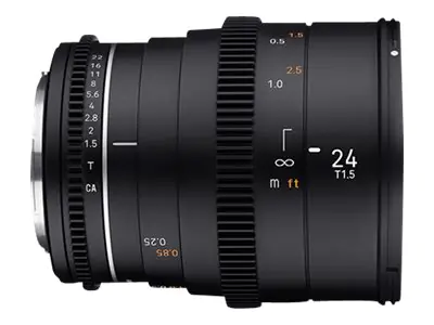 Samyang Weitwinkelobjektiv - 24 mm - T1.5 VDSLR 23005