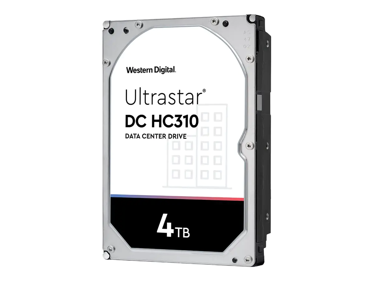 WD Ultrastar DC HC310 HUS726T4TAL5204 - Festplatte - 4 TB - intern - 3.5" (8.9 cm) - SAS 12Gb/s - 7200 rpm - Puffer: 256 MB