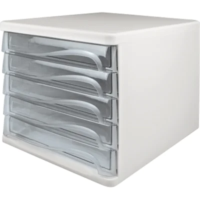 helit Schubladenbox economy H6129402 DIN A4-C4 l.gr/gk