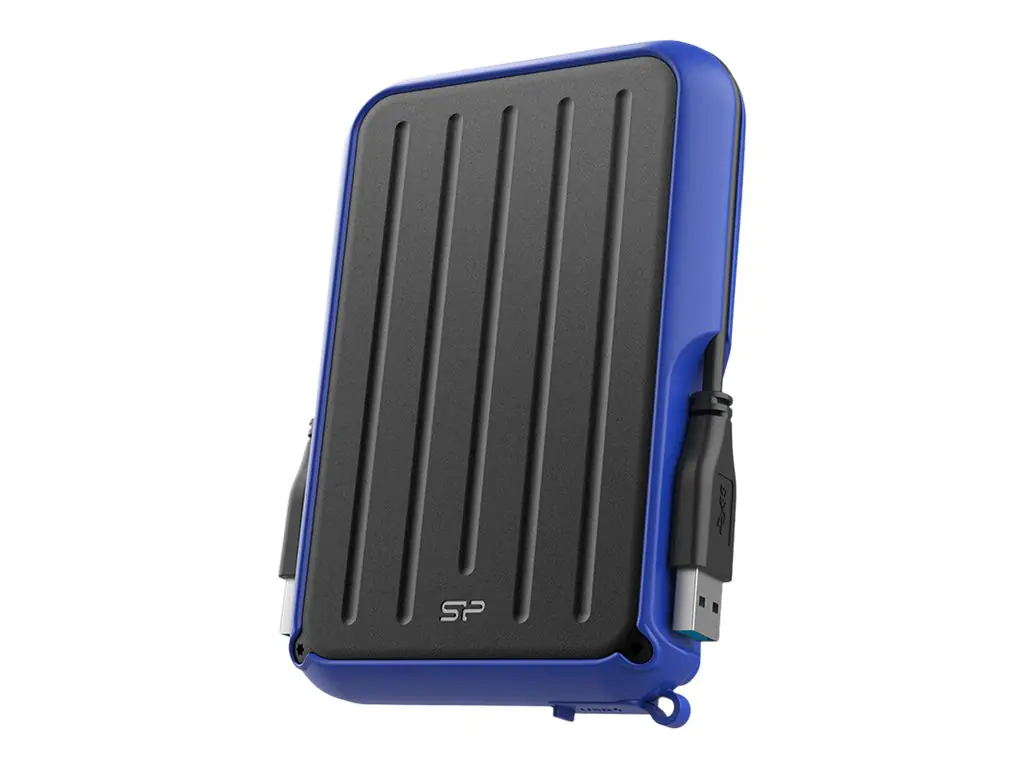 Silicon Power Armor A66 - Festplatte - 5 TB - extern (tragbar) - 2.5" (6.4 cm) - USB 3.2 Gen 1 - Blau