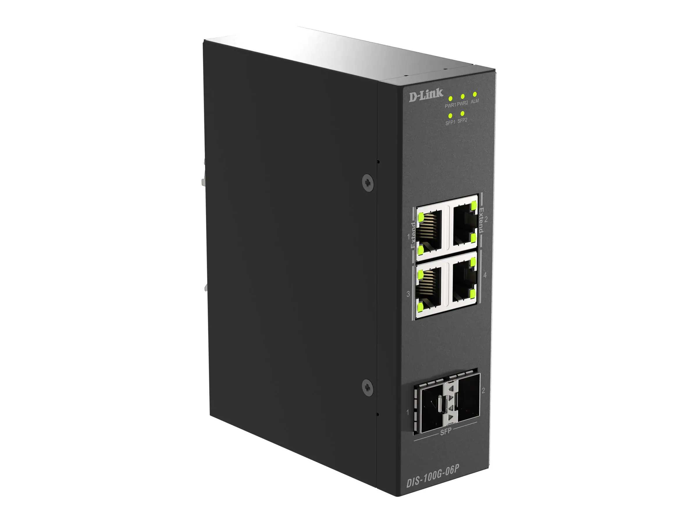 D-Link DIS 100G-06 - Switch - industriell - unmanaged