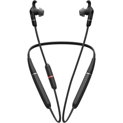 Jabra Evolve 65e UC - Ohrhörer mit Mikrofon - im Ohr - hinter dem Nacken angebracht - Bluetooth - kabellos - USB - Geräuschisolierung