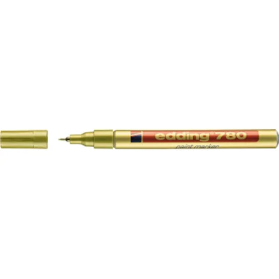 edding Lackmarker 780 4-780053 0,8mm Rundspitze permanent gold