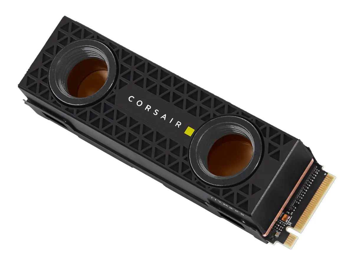 CORSAIR MP600 PRO XT - Hydro X Edition - SSD - verschlüsselt - 2 TB - intern - M.2 2280 - PCIe 4.0 x4 (NVMe) - 256-Bit-AES - Schwarz
