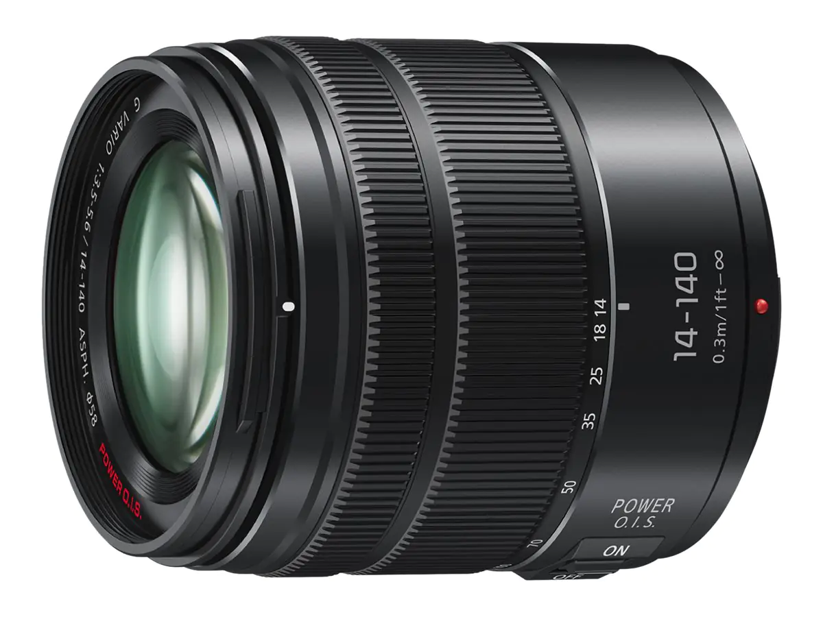 Panasonic Lumix H-FSA14140E - Zoomobjektiv - 14 mm - 140 mm - f/3.5-5.6 G VARIO II - Micro Four Thirds - für Lumix DC-BGH1; Lumix G DC-G100, G110, G90, GF10, GF90, GH5M2, GH6, GH6L, GX880, GX9, GX9H
