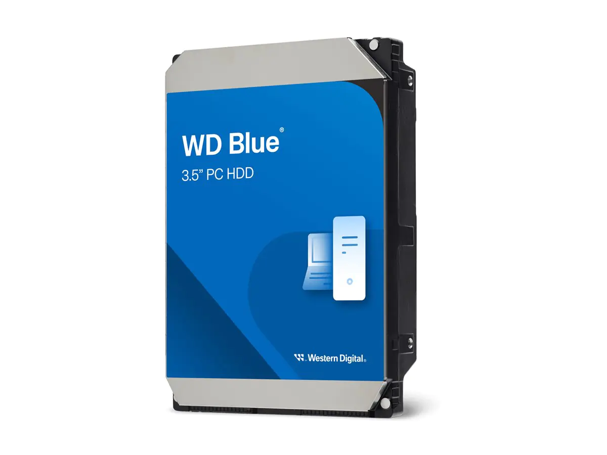 WD Blue WD40EZAZ - Festplatte - 4 TB - intern - 3.5" (8.9 cm) - SATA 6Gb/s - 5400 rpm - Puffer: 256 MB