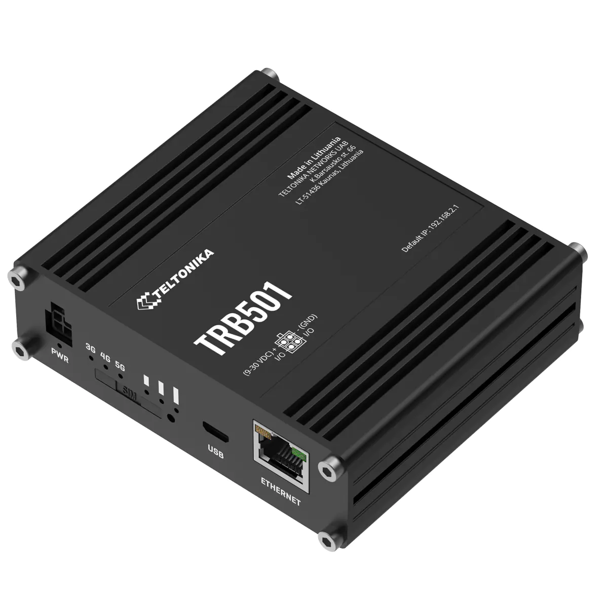Teltonika TRB501 Industrielles 5G Gateway eSIM - Gateway - 2,5 Gbps TRB5011A0000