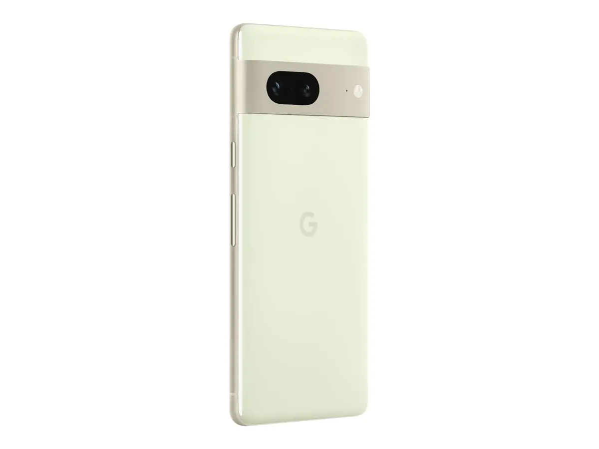 Google Pixel 7 - 5G Smartphone - Dual-SIM - RAM 8 GB / Interner Speicher 128 GB - OLED-Display - 6.3" - 2400 x 1080 Pixel (90 Hz) - 2 x Rückkamera 50 MP, 12 MP - front camera 10,8 Megapixel - Zitronengras