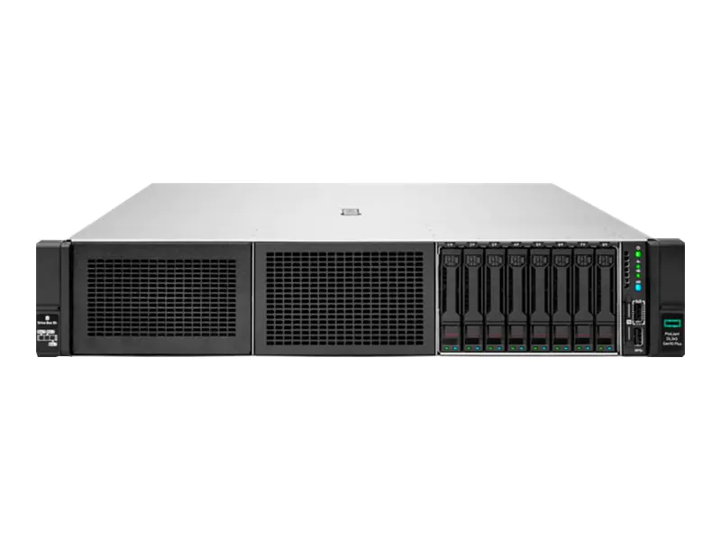 HPE ProLiant DL345 Gen10 Plus - Server - Rack-Montage - 2U - 1-Weg - 1 x EPYC 7443P / 2.85 GHz - RAM 32 GB - SAS - Hot-Swap 6.4 cm (2.5") Schacht/Schächte - keine HDD - 10GbE - Monitor: keiner