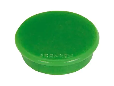 Franken GmbH FRANKEN - Magnet - 2,4 cm Durchmesser - grün (Packung mit 10) HM20 02