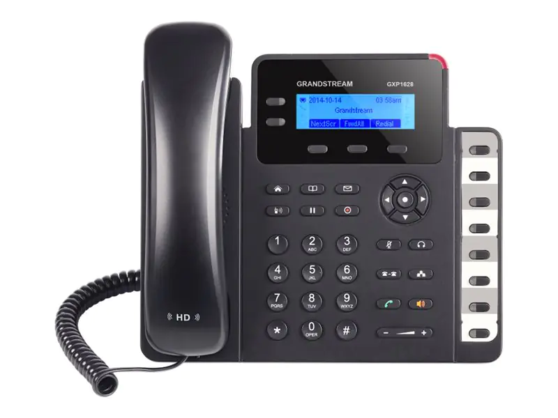 Grandstream GXP1628 - VoIP-Telefon - dreiweg Anruffunktion - SIP - 2 Leitungen