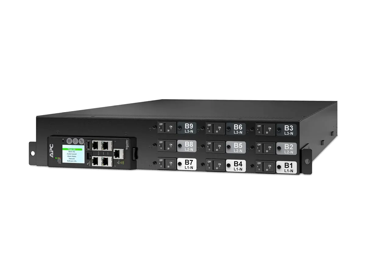 APC NetShelter Rack PDU Advanced - Stromverteilungseinheit (Rack - einbaufähig) APDU11454SW
