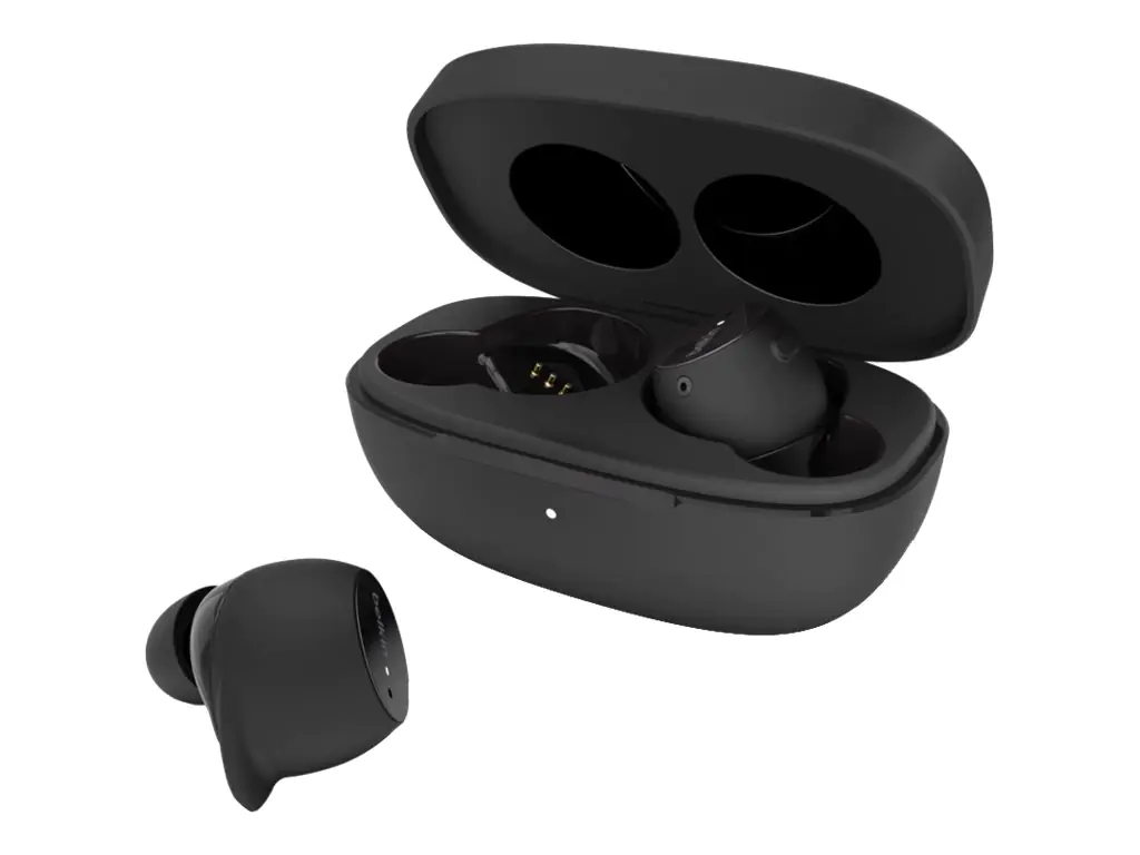 Belkin SoundForm Immerse - True Wireless-Kopfhörer mit Mikrofon - im Ohr - Bluetooth - aktive Rauschunterdrückung - Schwarz