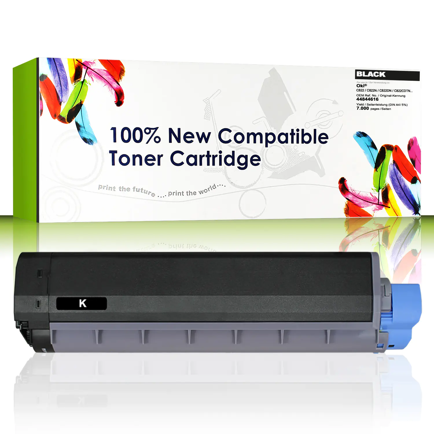 CartridgeWeb Toner kompatibel zu Oki 44844616 schwarz 7.000 Seiten 1 Stüc