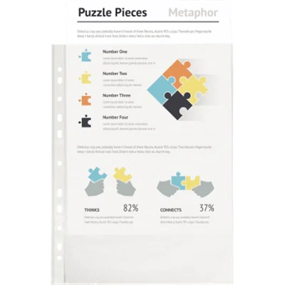 Exacompta Prospekthüllen 51000E A5 PP Stand 100 St./Pack.
