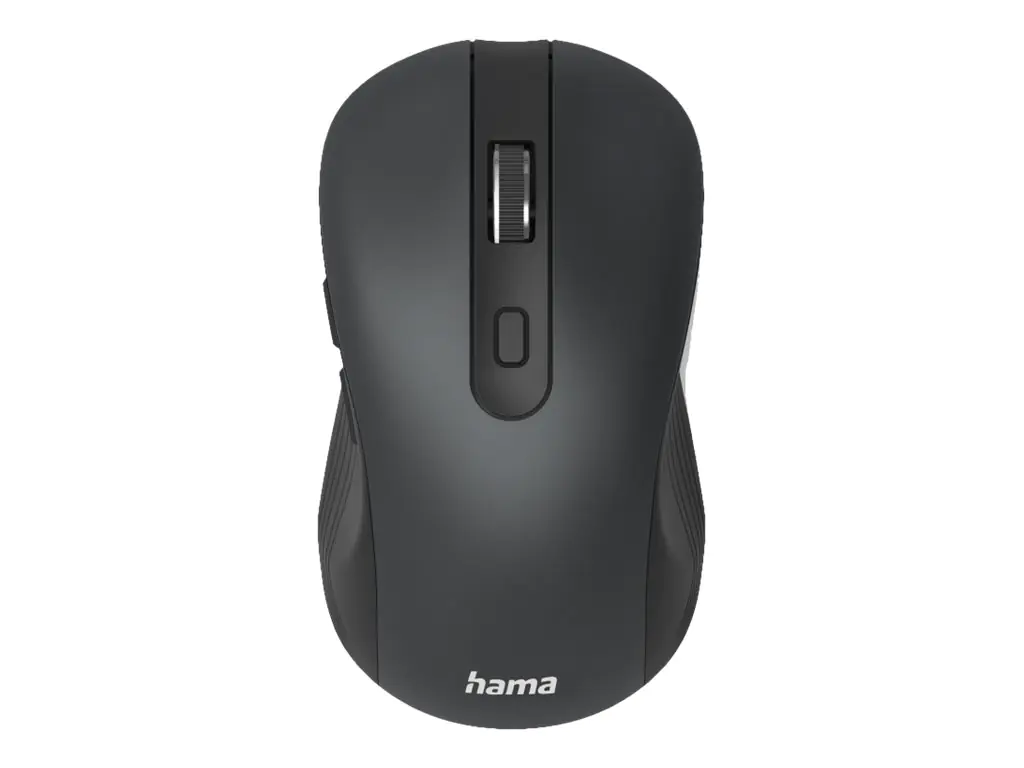 Hama MW-650 - Maus - Für Rechtshänder - optisch - 6 Tasten - kabellos - 2.4 GHz, Bluetooth 5.0 - kabelloser Empfänger (USB) - Schwarz