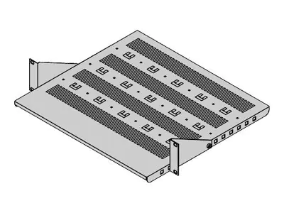 SCHROFF epcase - Rack - Regal - RAL 7035 - 2U - 48.3 cm (19") 20118-790
