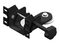 Gamber-Johnson 0-90 Clevis - Forklift Mount - Montagekomponente - Stahl - schwarze Pulverbeschichtung