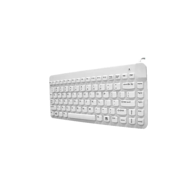 Medizin Tastatur Slim Cool Low Profile, wasserdich te, desinfizierbare geräuschlose 30cm Premium