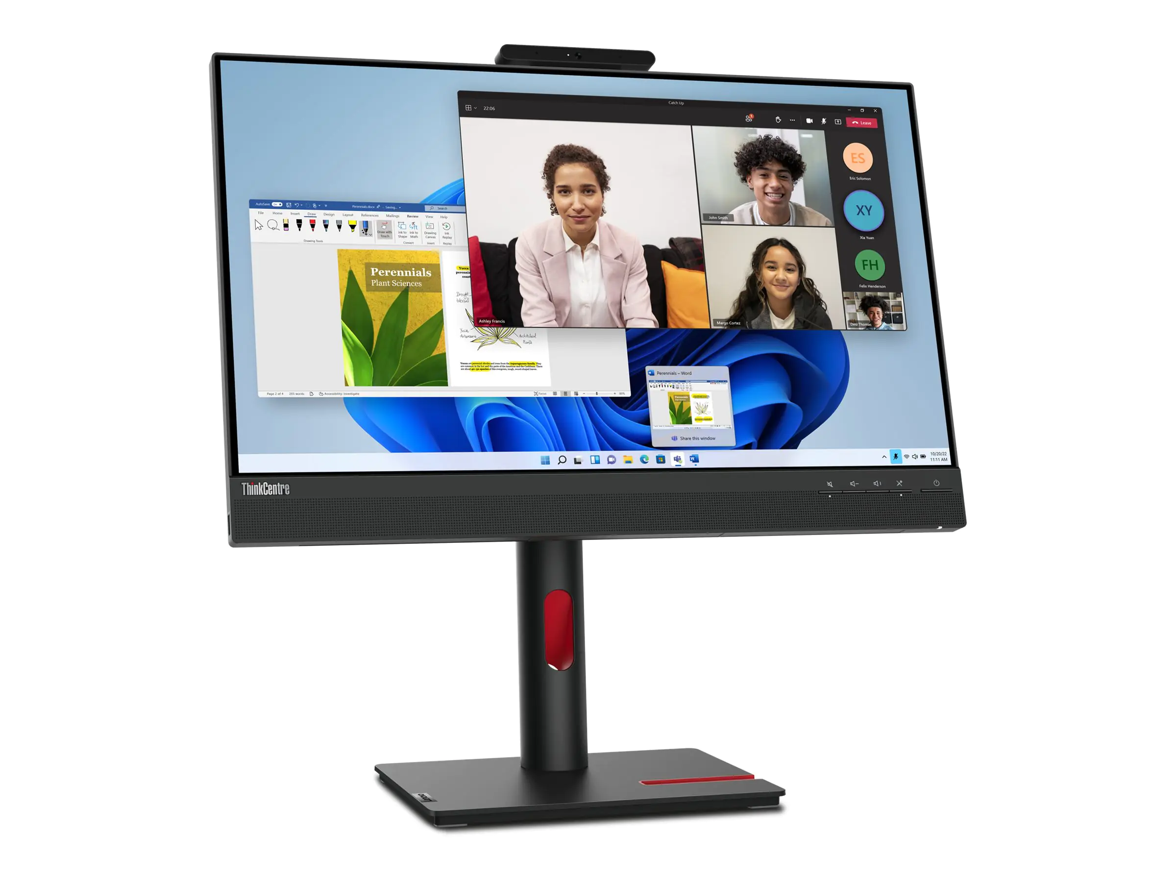 Lenovo ThinkCentre Tiny-in-One 24 Gen 5 - LED-Monitor - 60.5 cm (23.8") 12NBGAT1EU